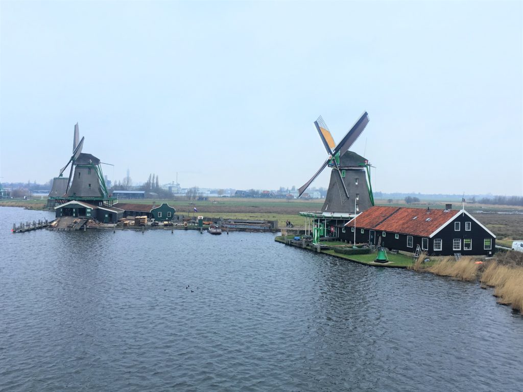 zaanse schans; netherlands; holland; windmills; dutch; amsterdam; day trip
